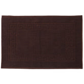 Kuber Industries Greek Design Super Absorbent Cotton 400 GSM Hand Towel|Face Towel|Bath Nets for Men,Women,Kids,30x20 Inches, Pack of 2 (Brown & White)